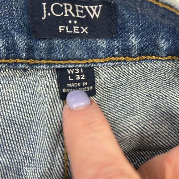 J. Crew Factory Straight Vintage Flex Jeans‎ NWT Size 31x32 - Picture 7 of 10